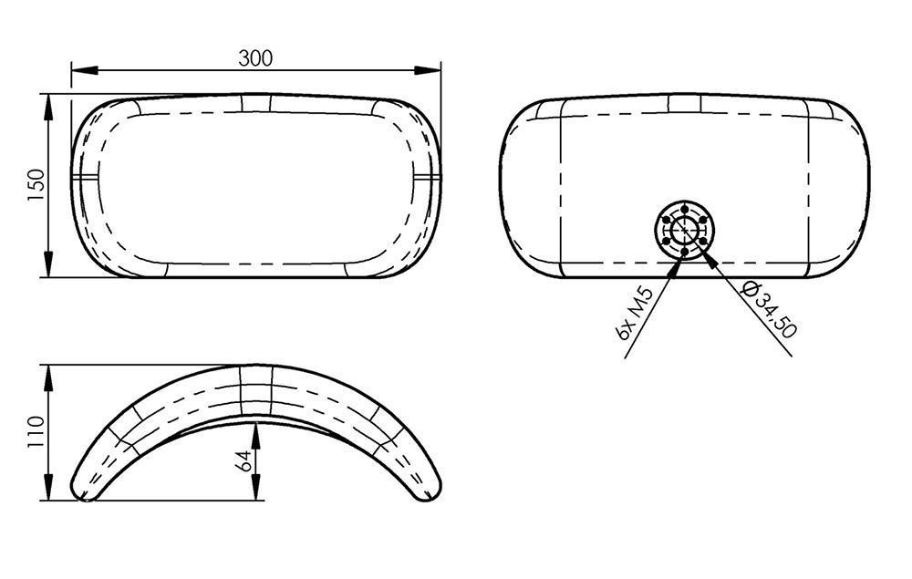 Coixí de reposacaps PU-KO-7-S - Rehagirona