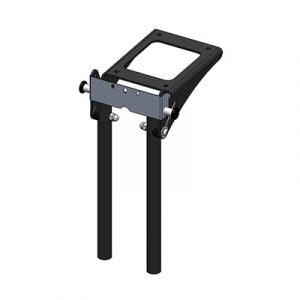 Tubos reposapiés a 90º regulables