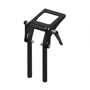 Tubos reposapiés a  85º-160º regulables