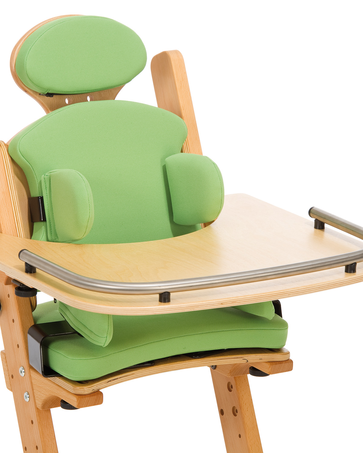 Taula de fusta ajustable, gran i amb vora Smilla