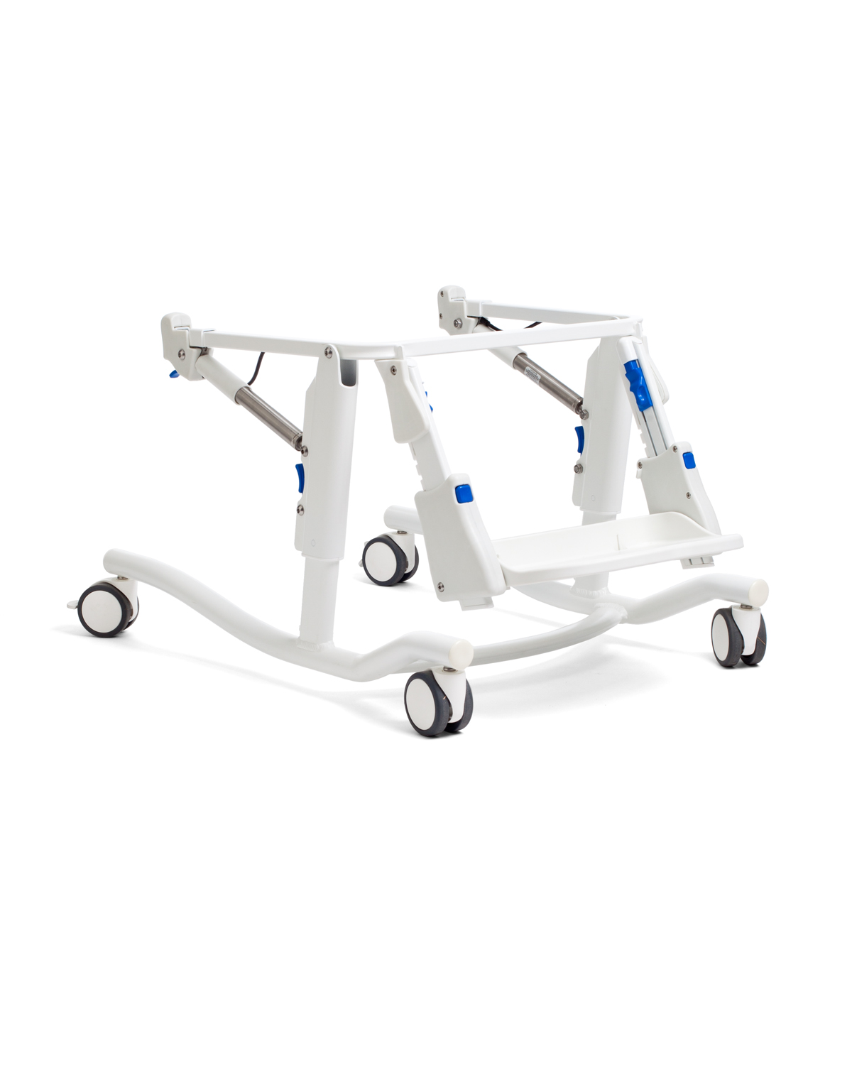 Base móvil basculante con reposapiés