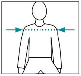 Medidas hombros Bodypoint Stayflex - Rehagirona