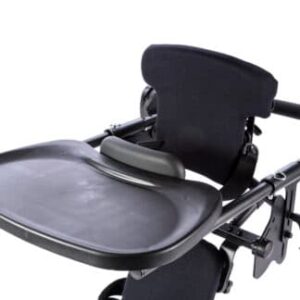 Bipedestador Bantam - EA-PT50204 Safata modelada negra 28 cm L x 48 cm A