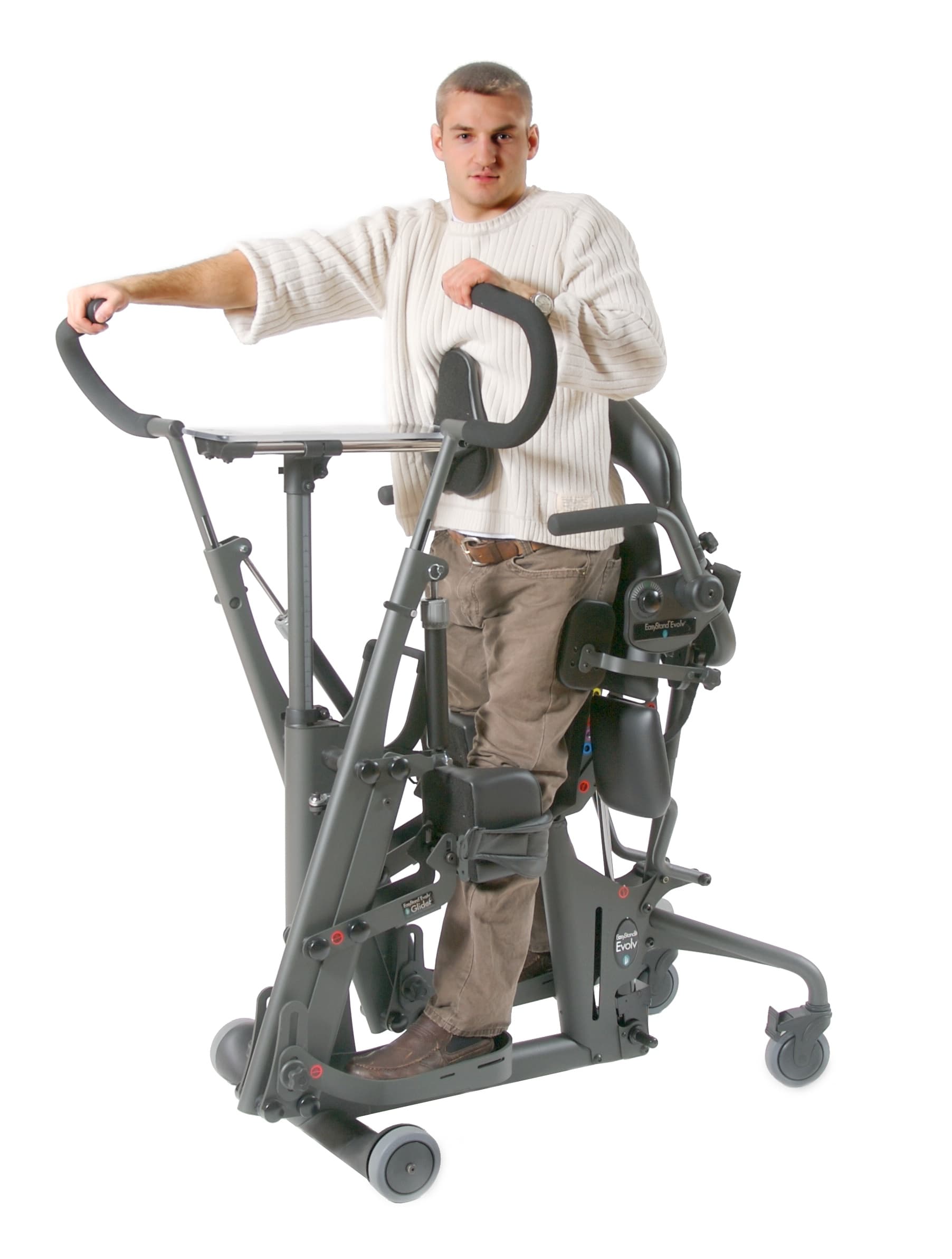 Bipedestación activa y el bipedestador Glider de EasyStand - Rehagirona