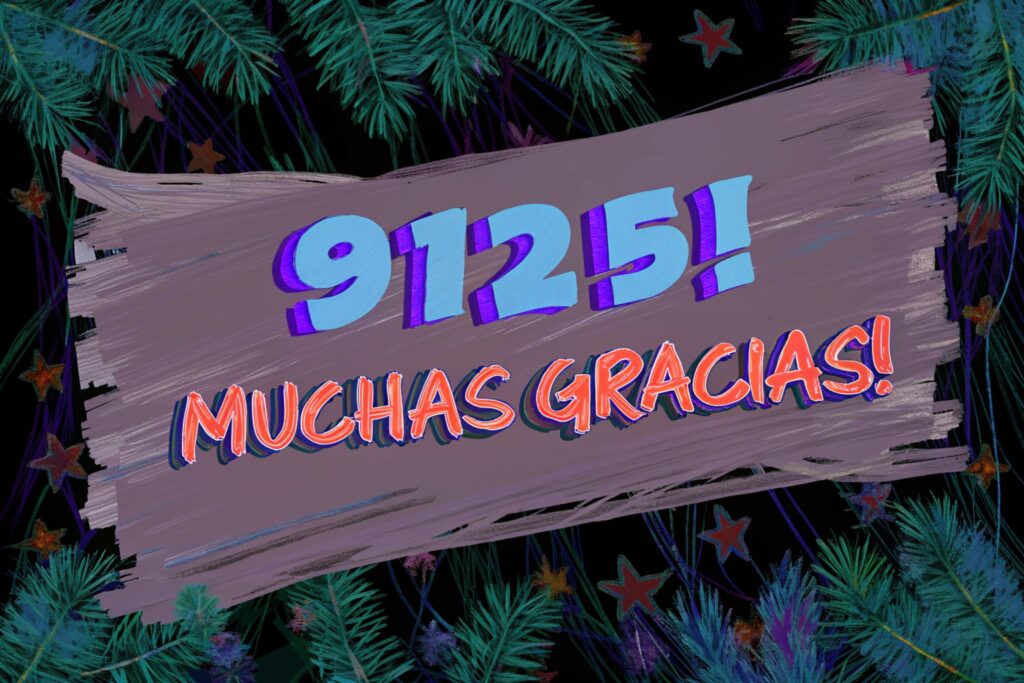 ¡9.125 gracias y Felices Fiestas! - Rehagirona
