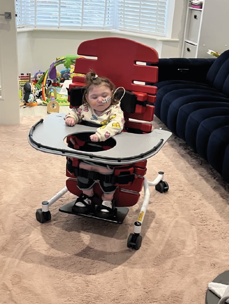 La experiencia de Madison con el bipedestador Supine Stander - Rehagirona