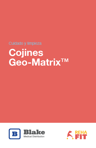 Instrucciones mantenimiento cojines Geo-Matrix
