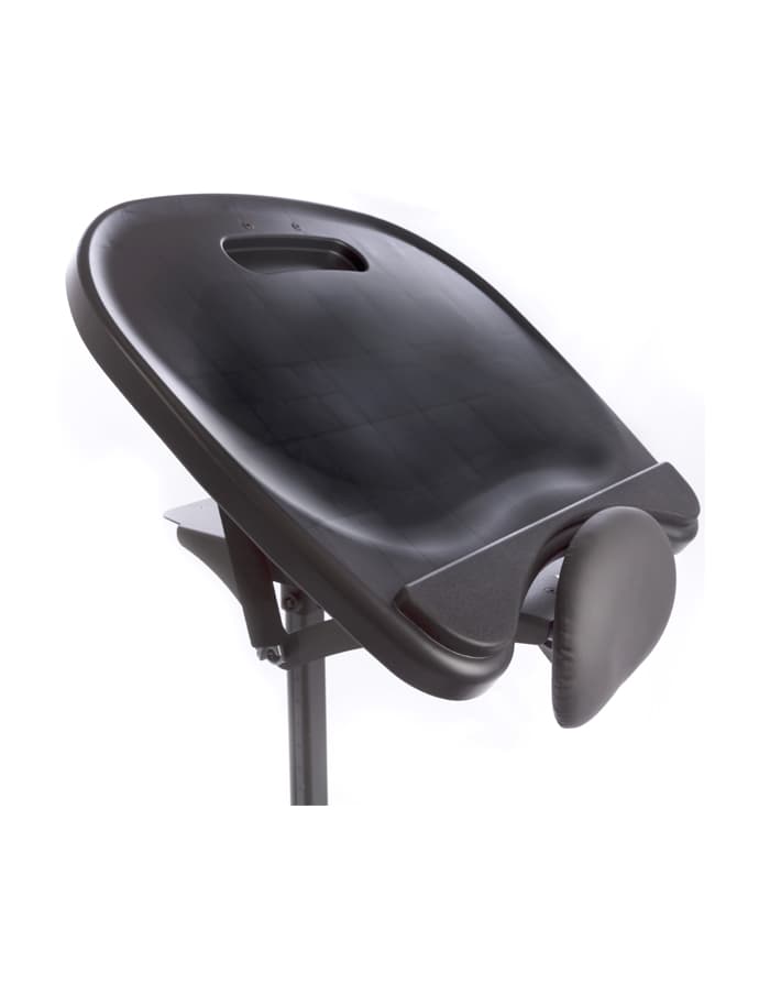 Bandeja moldeada negra ajustable en ángulo Evolv (para opción C)