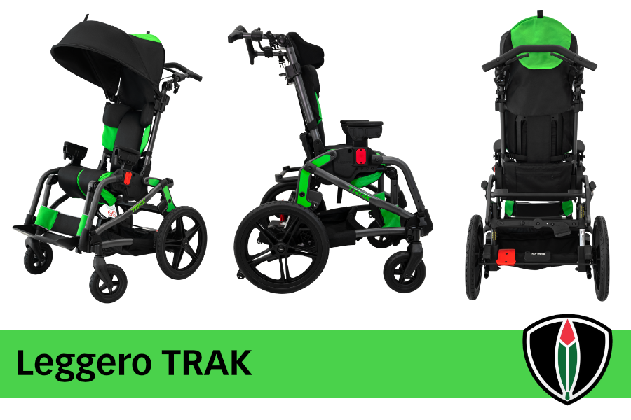 Leggero TRAK: movilidad, posicionamiento y confort para cada día